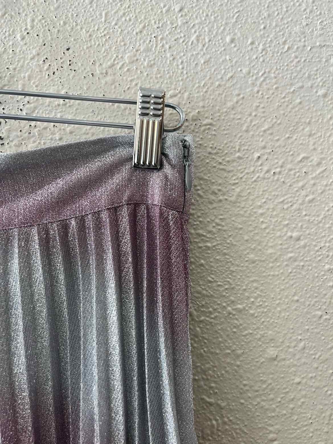 Sezane purple and silver Size 34 Skirt