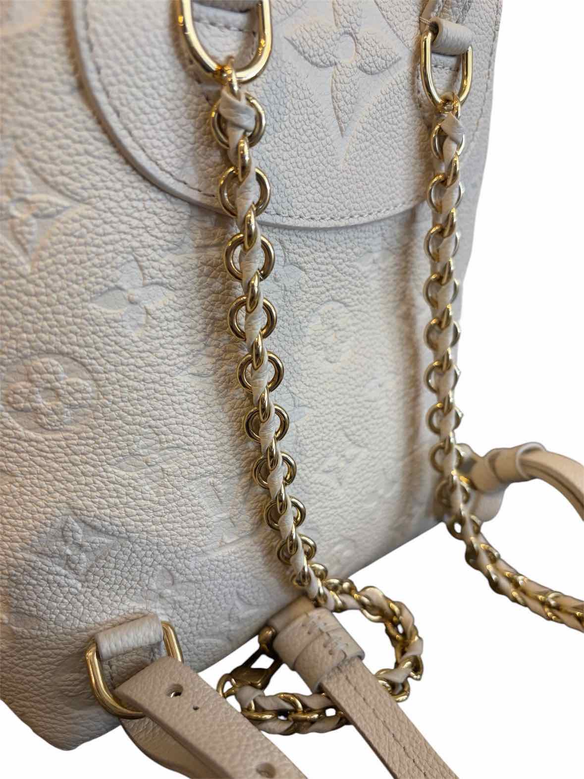 Louis Vuitton Backup Backpack Cream Handbag