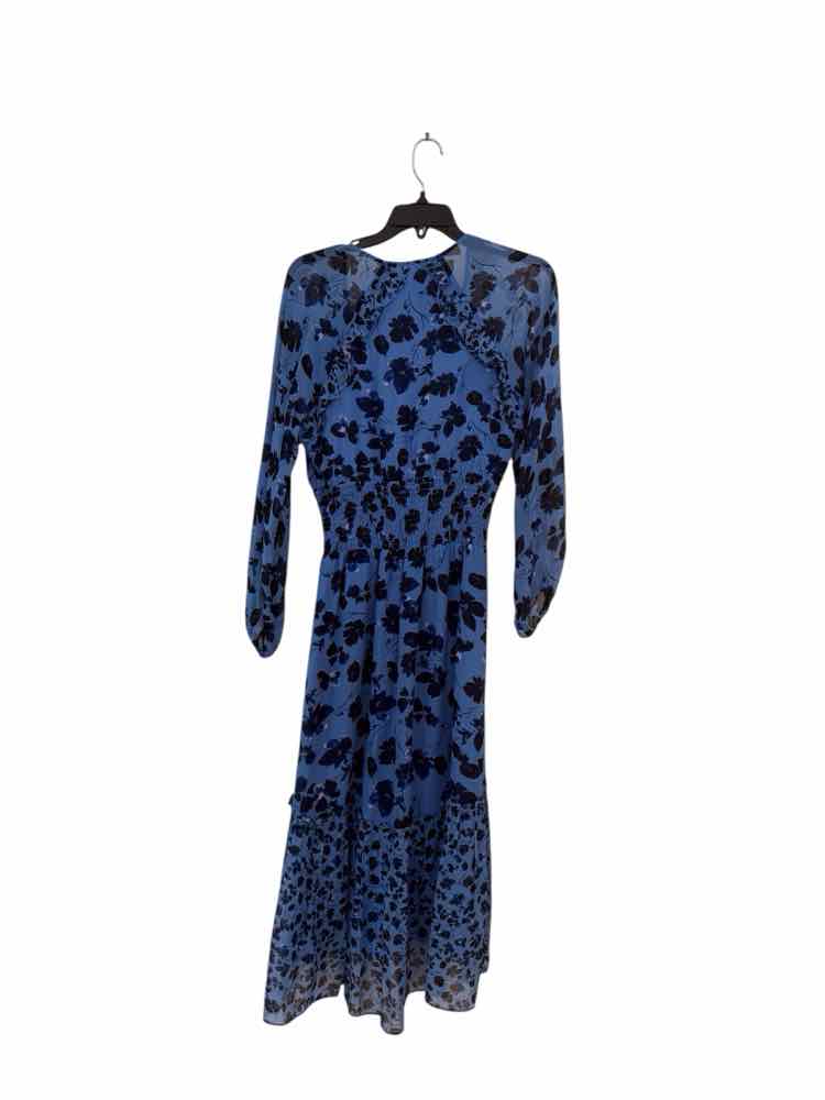 Shoshanna Blue and Black Size 2 Dress