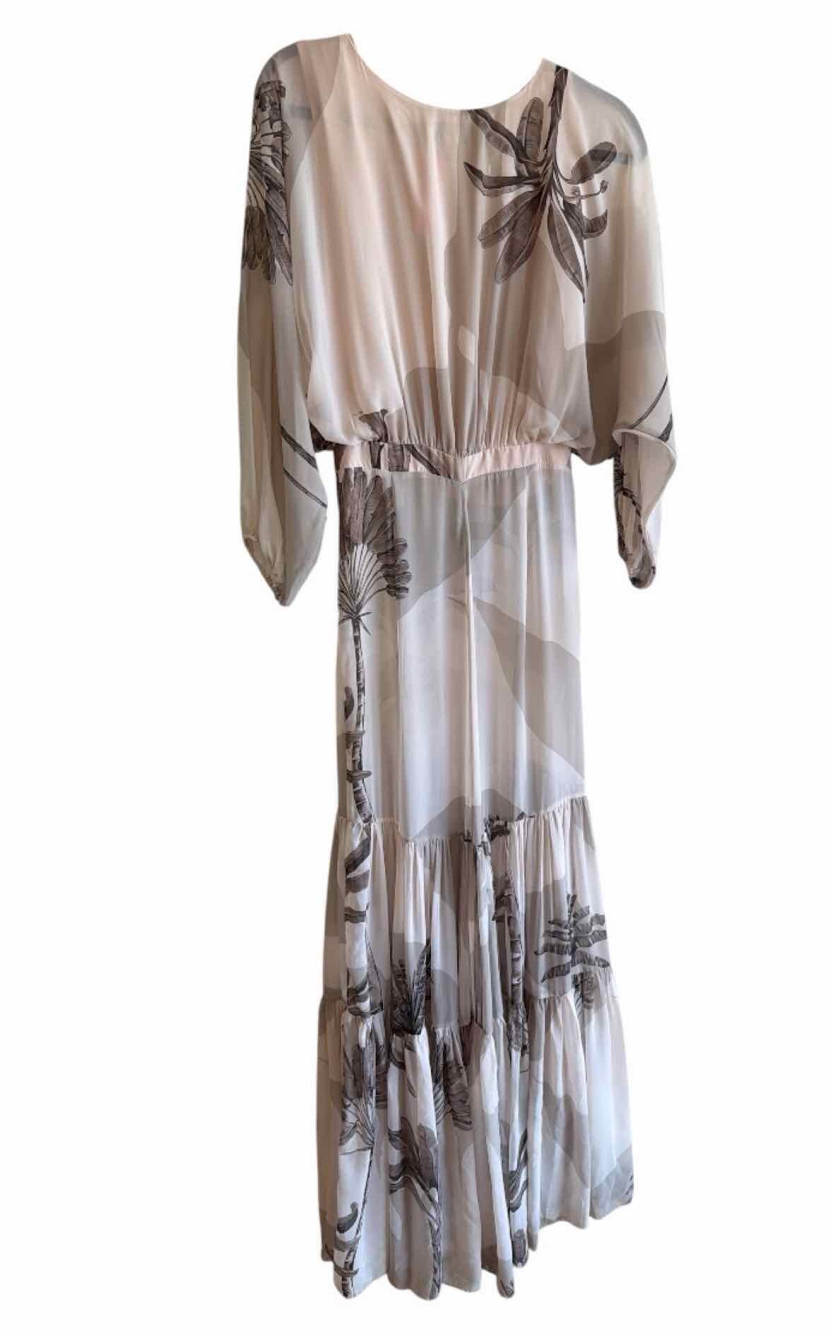 Andres Otalora Beige Size 6 Dress