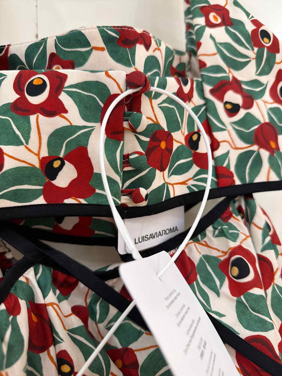 agua bendita Green and red Size M Dress