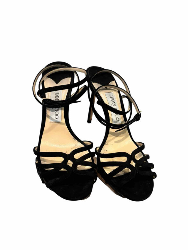 Jimmy Choo Black Size 38 Sandals