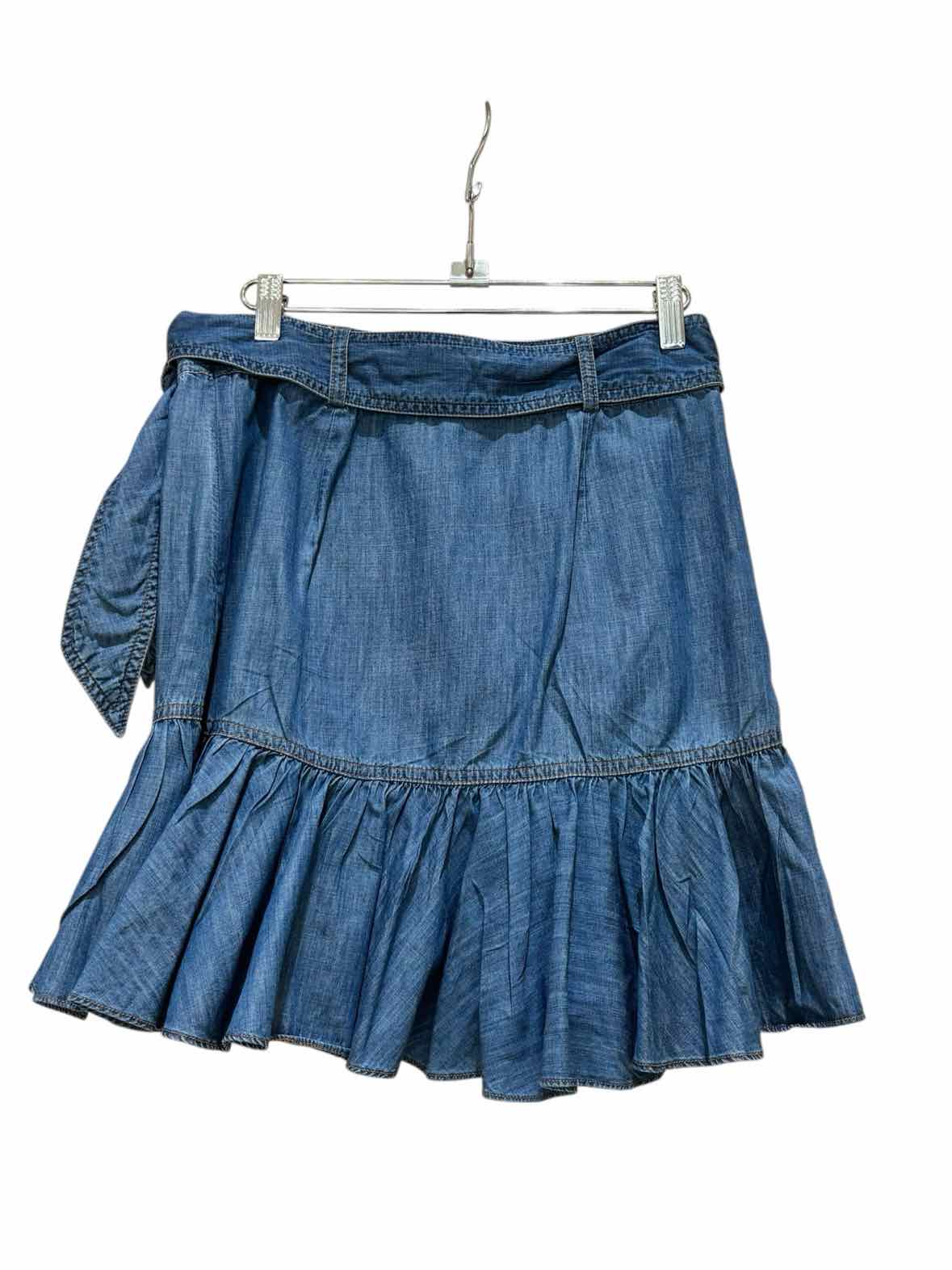Veronica Beard Light Wash Size 4 Skirt
