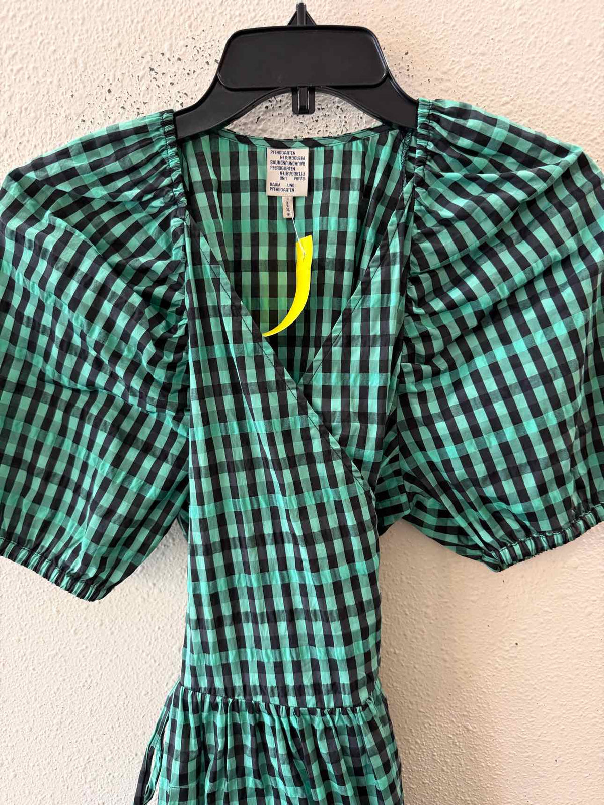 PFERDGARTEN Green and black Size 38 Dress