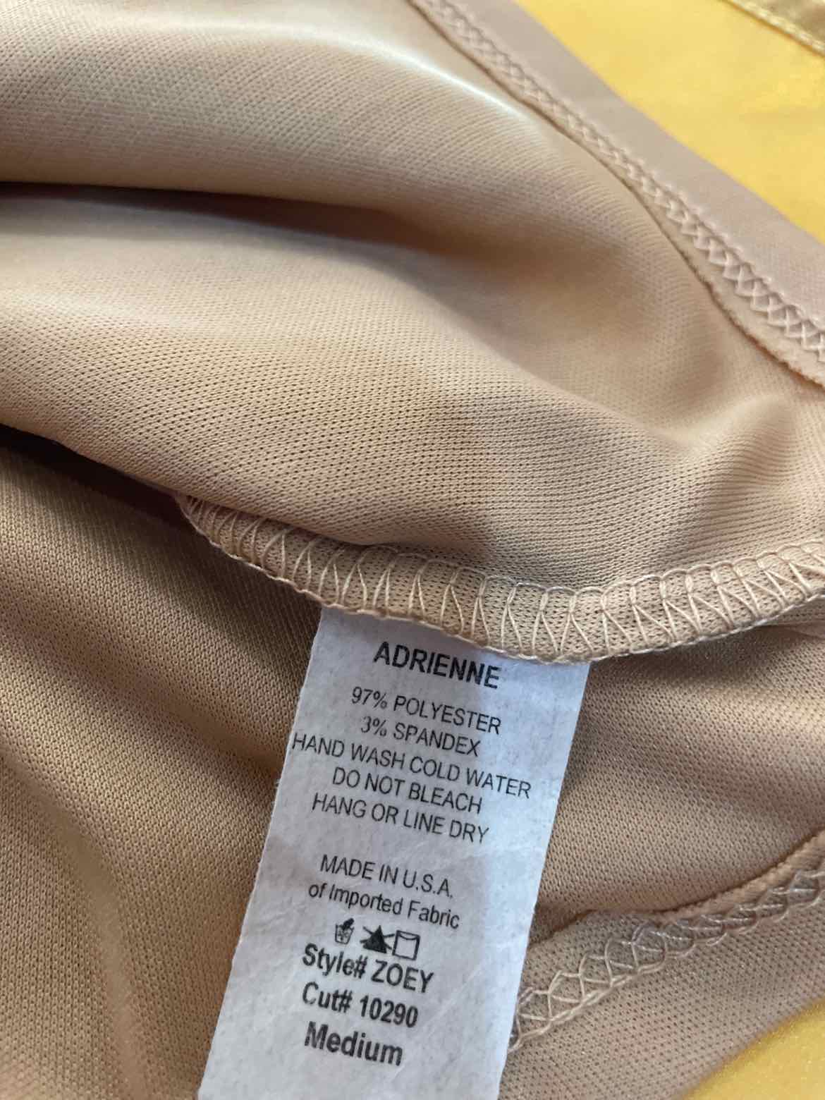 Adrienne Gold Size M Shirt