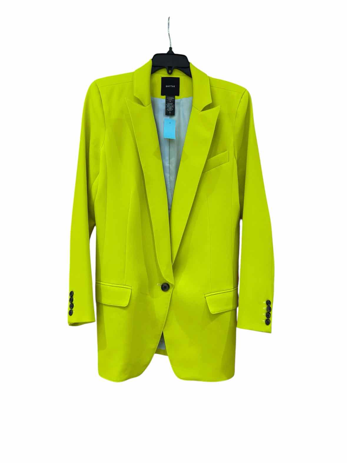 Smythe neon yellow Size 8 Blazer