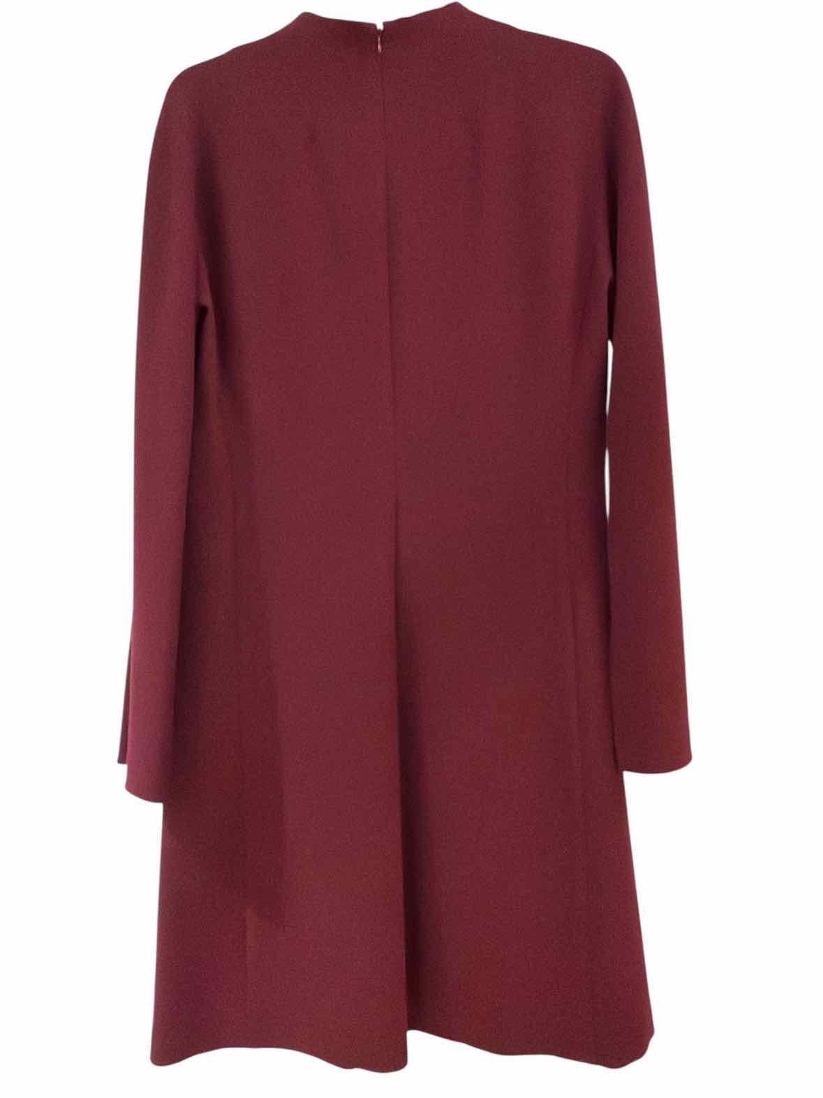 Theory Burgundy Size 8 Dress
