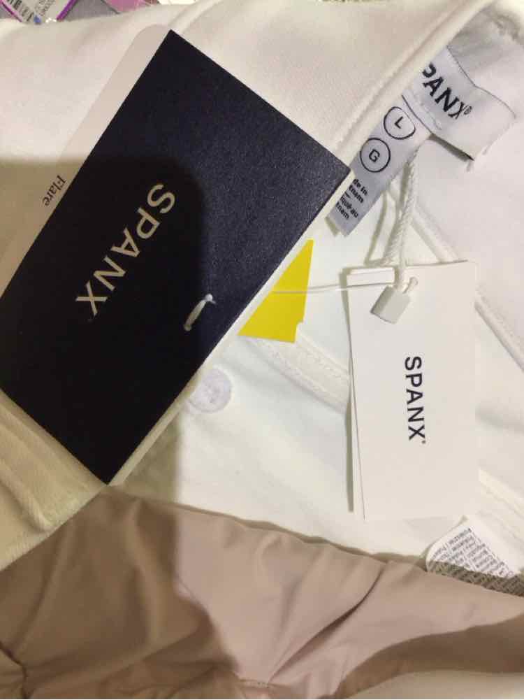 Spanx White Size L Jeans