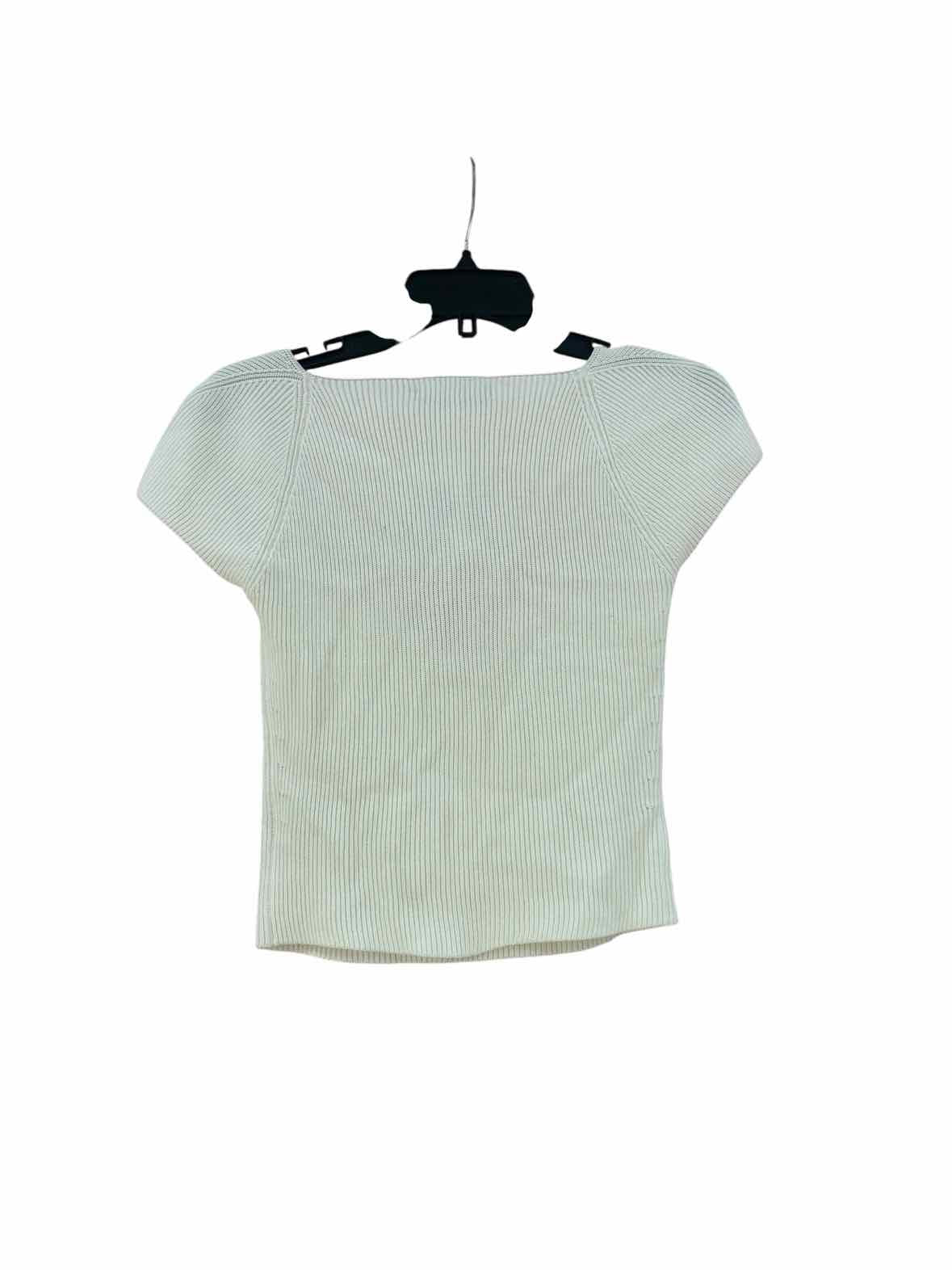 Olivaceous White Size L Blouse