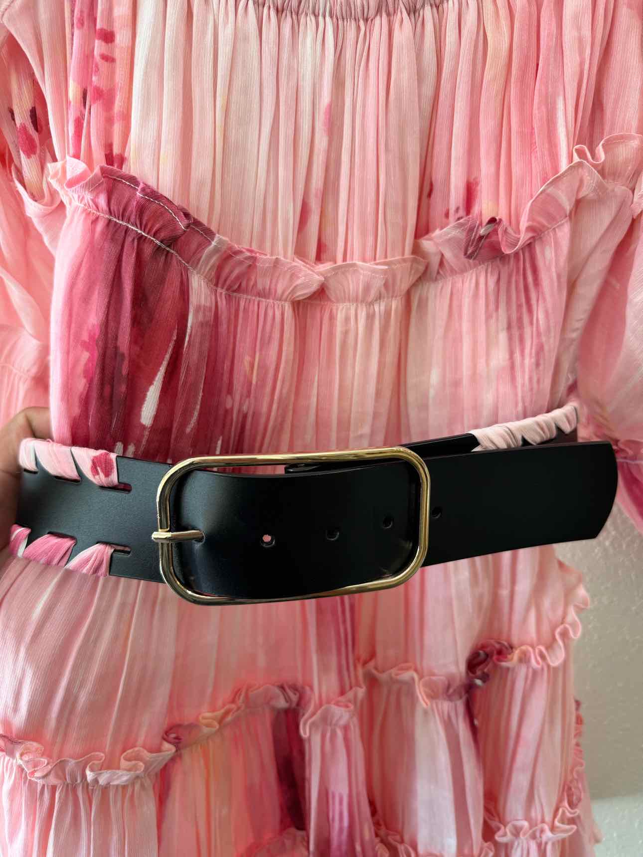 Leo Lin Pink Multi Size 6 Dress
