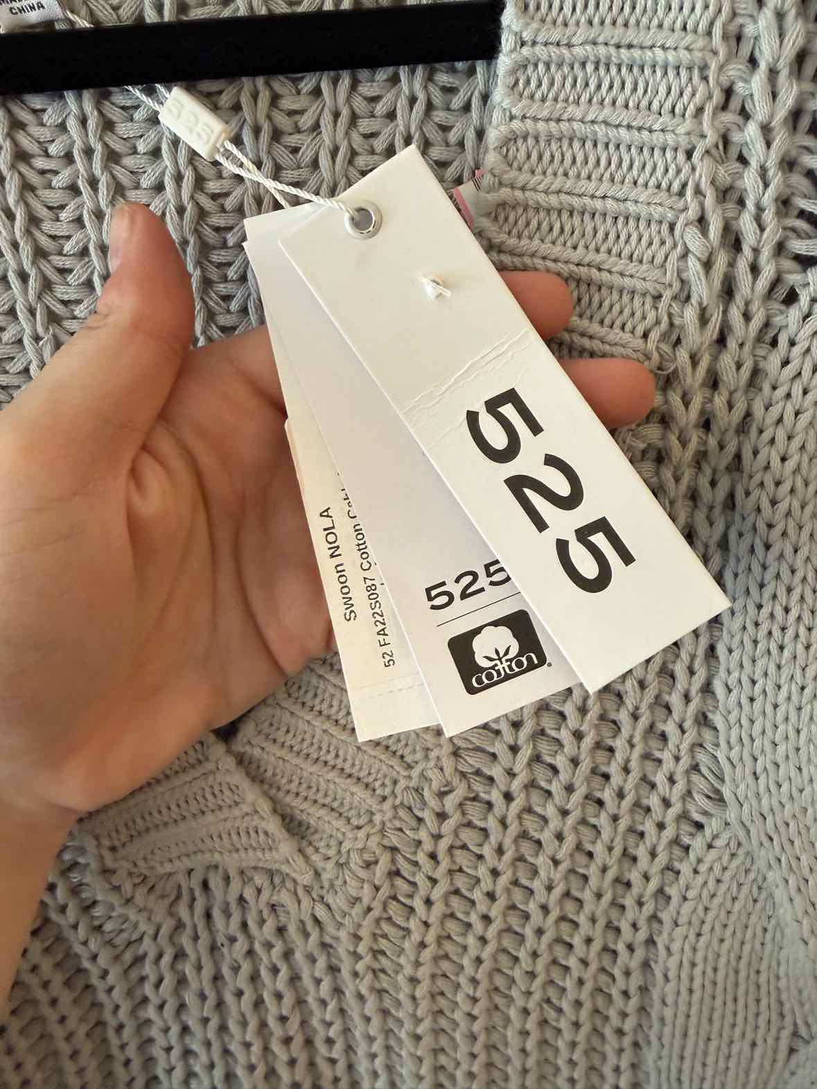 525 america Grey Blue Size S Sweater