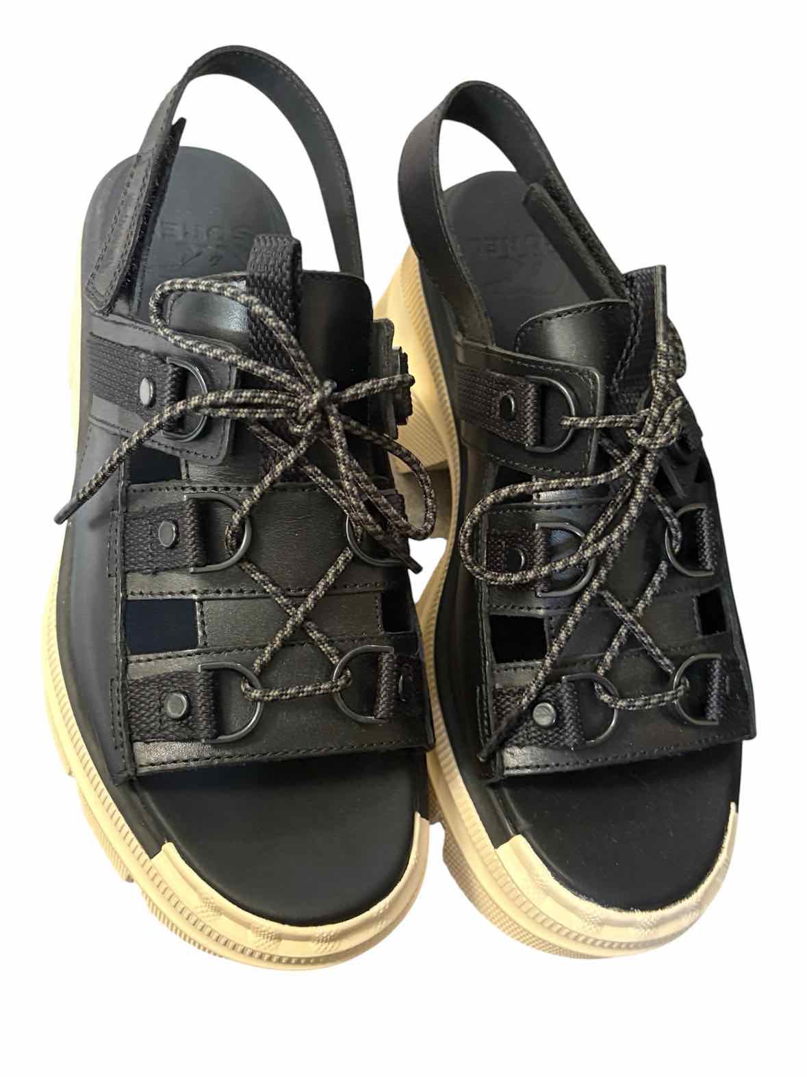 Sorel Black and white Size 8.5 Shoes