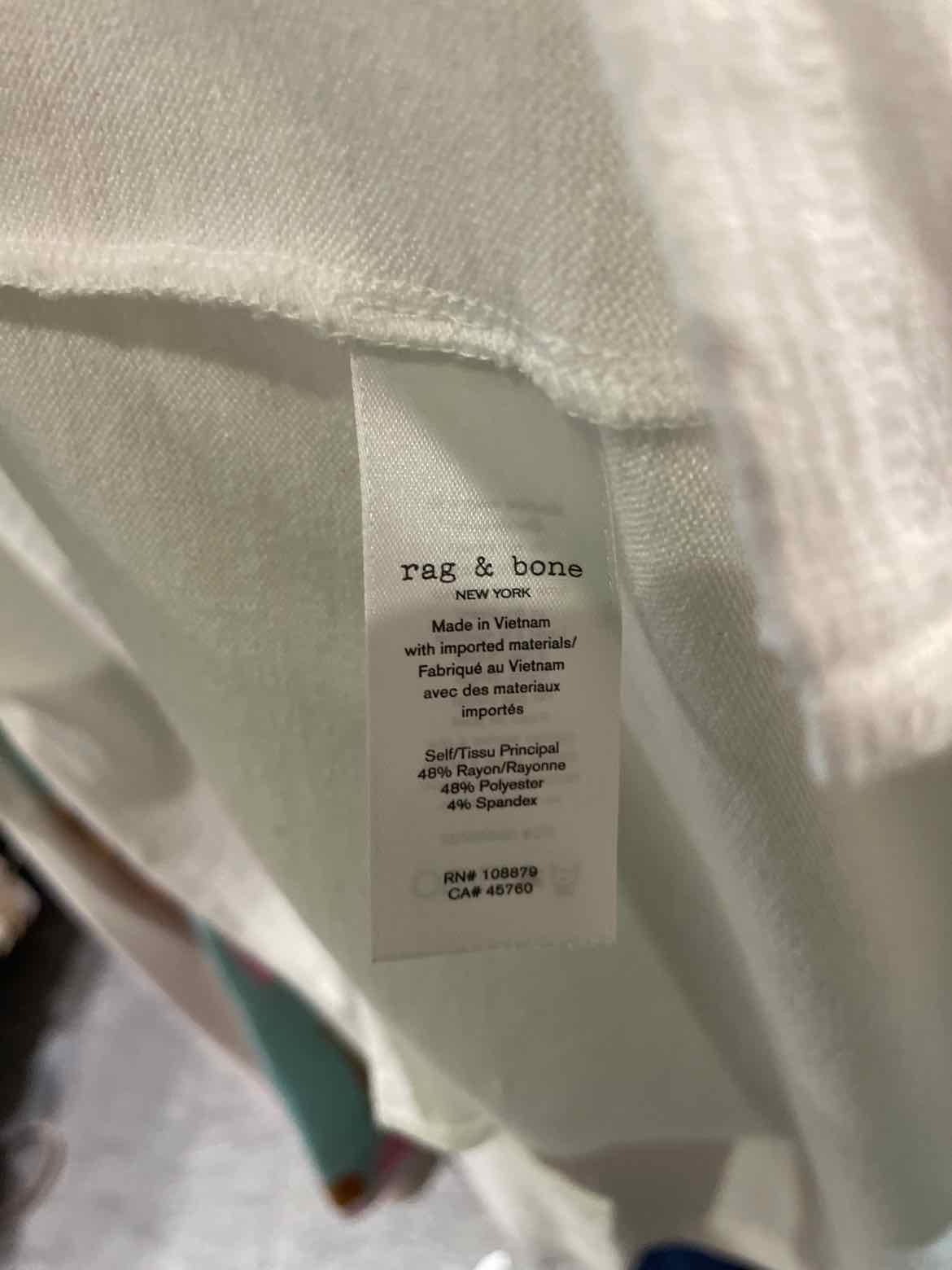 rag & bone White Size M Shirt