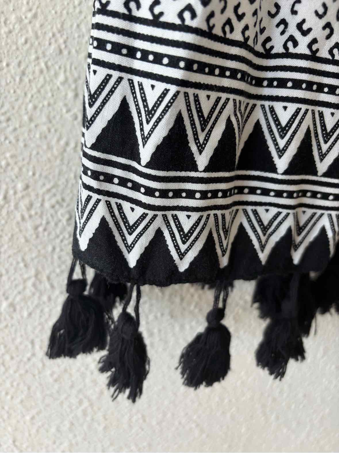Mazik Black & White Size S Dress