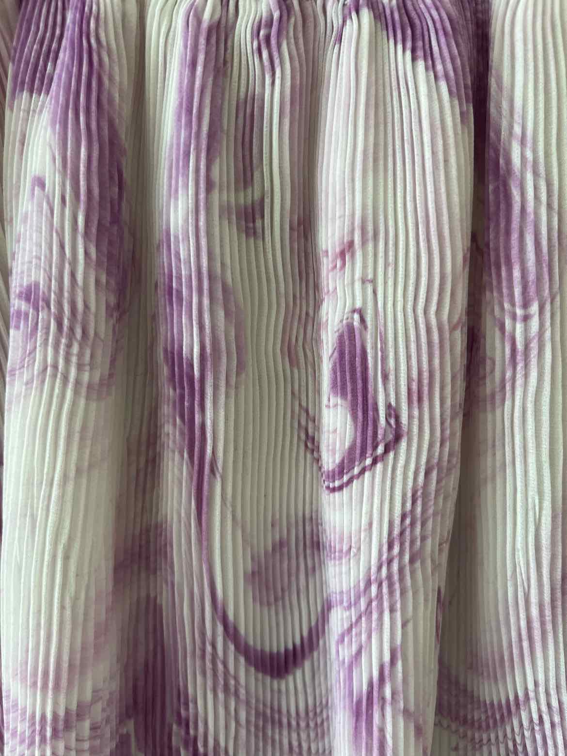 Ganni Lavender and White Size 36 Shirt