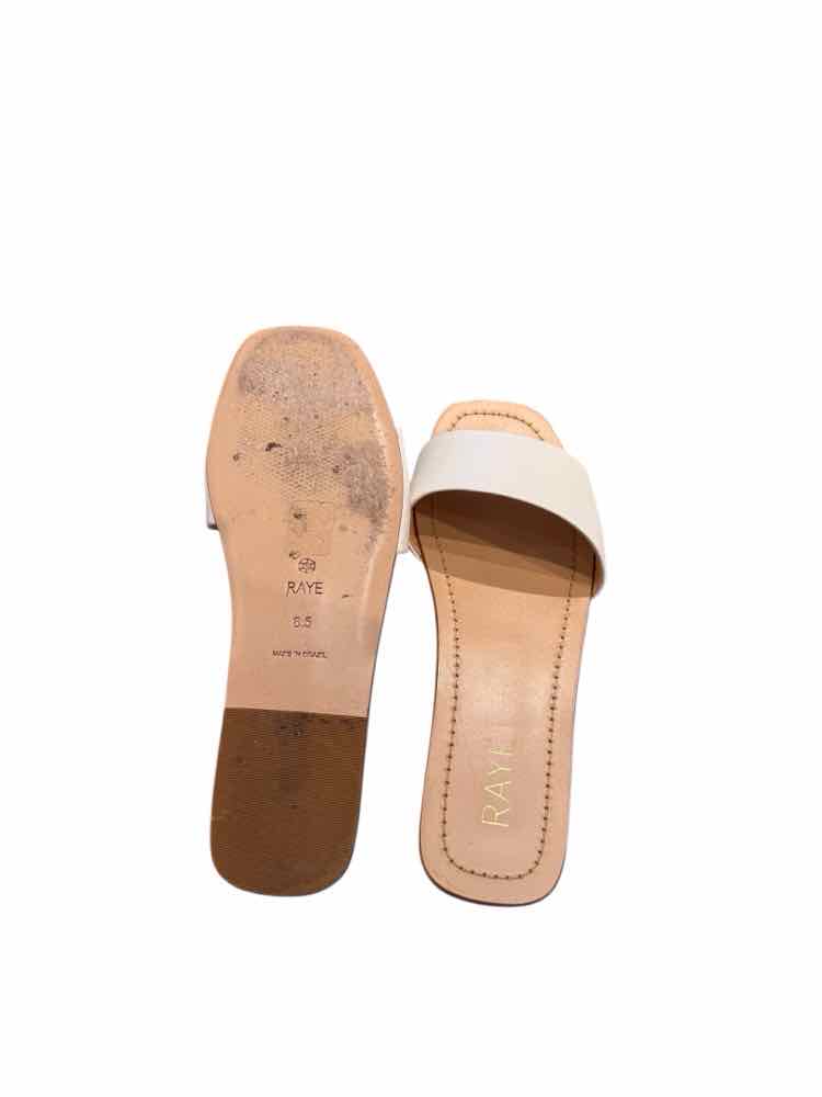 Raye White and Brown Size 8.5 Shoes