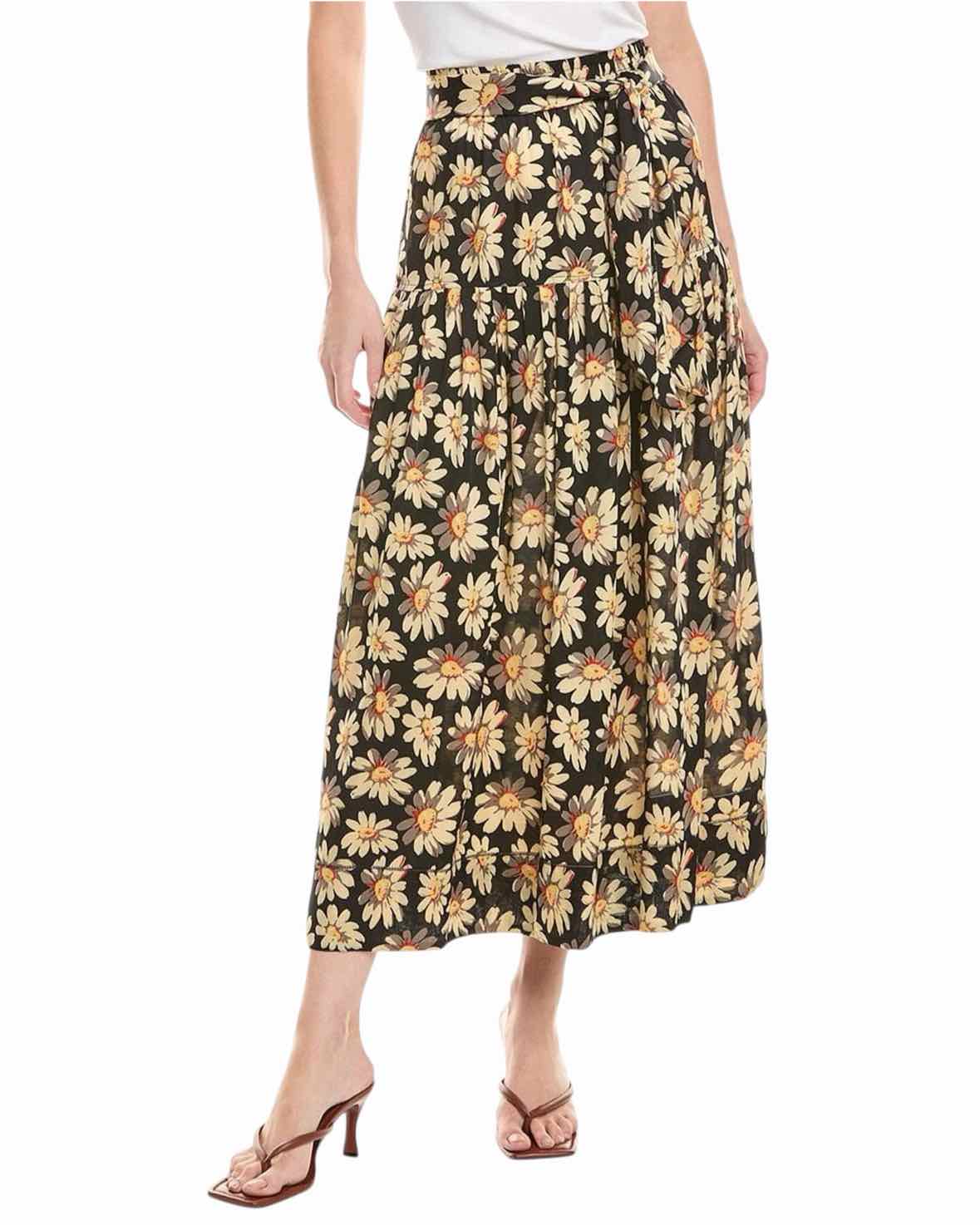 The Great black & cream multi Size 1 Skirt