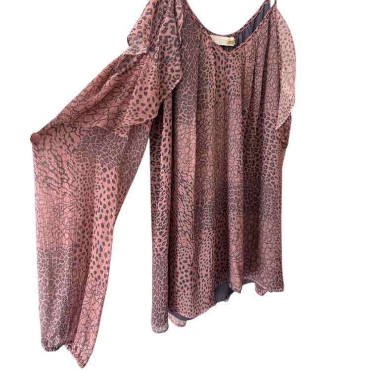 Ramy Brook Pink and Black Size S Shirt