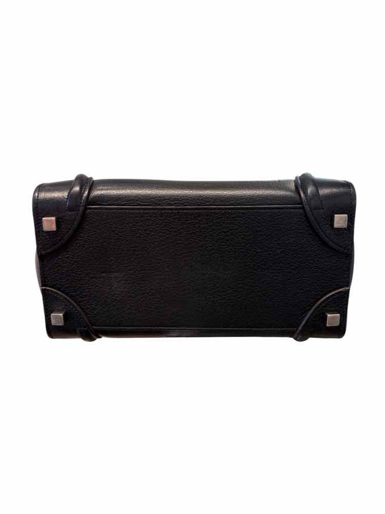 Celine Micro Luggage Black Handbag