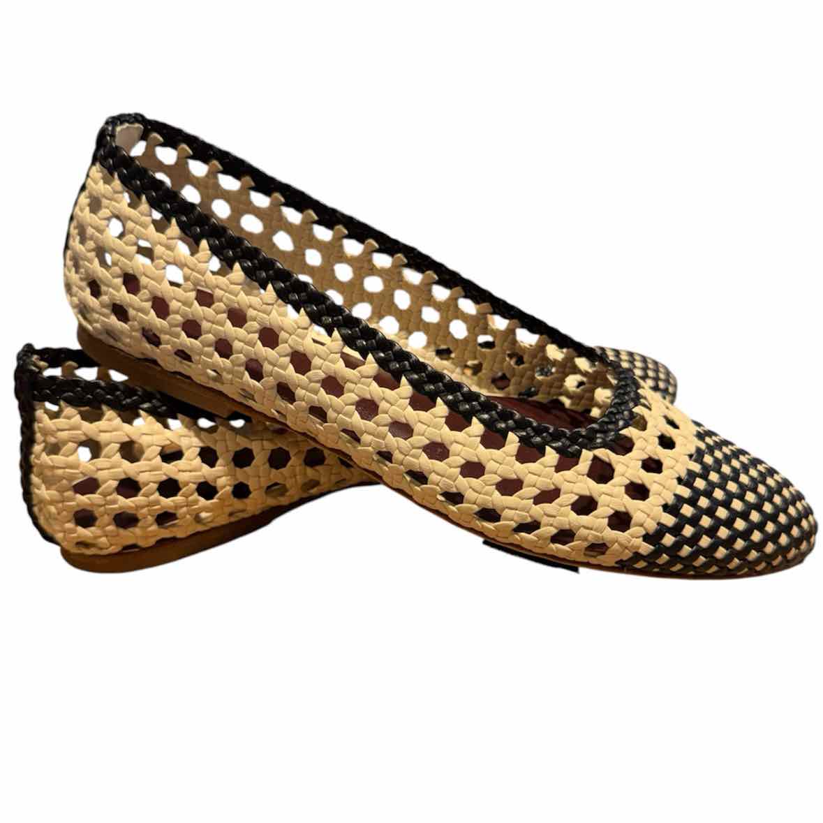 STAUD Cream and Black Size 40 Shoes