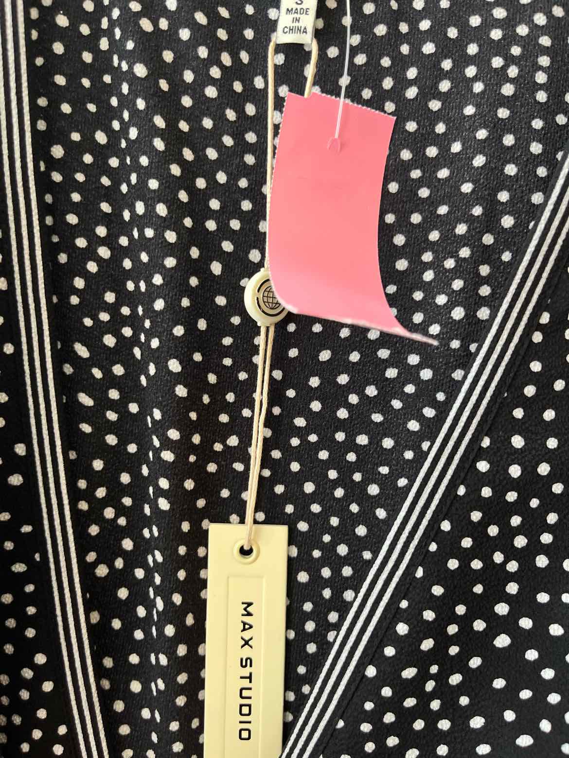 Max Studio Black and white Size S Dress