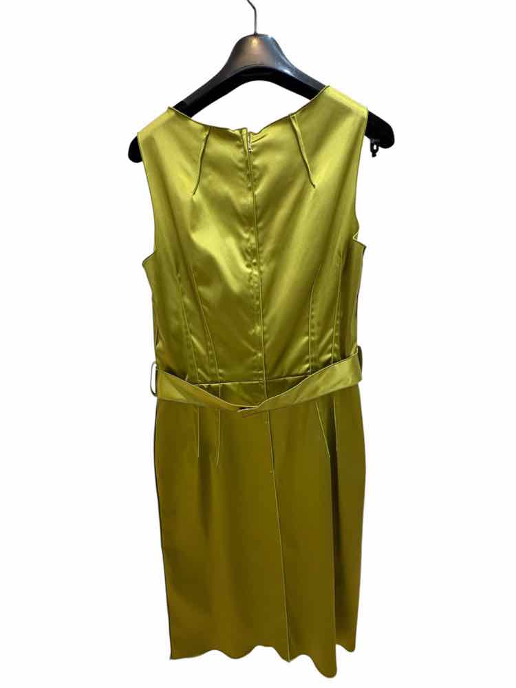 Dolce and Gabana Chartreuse Size 44 Dress