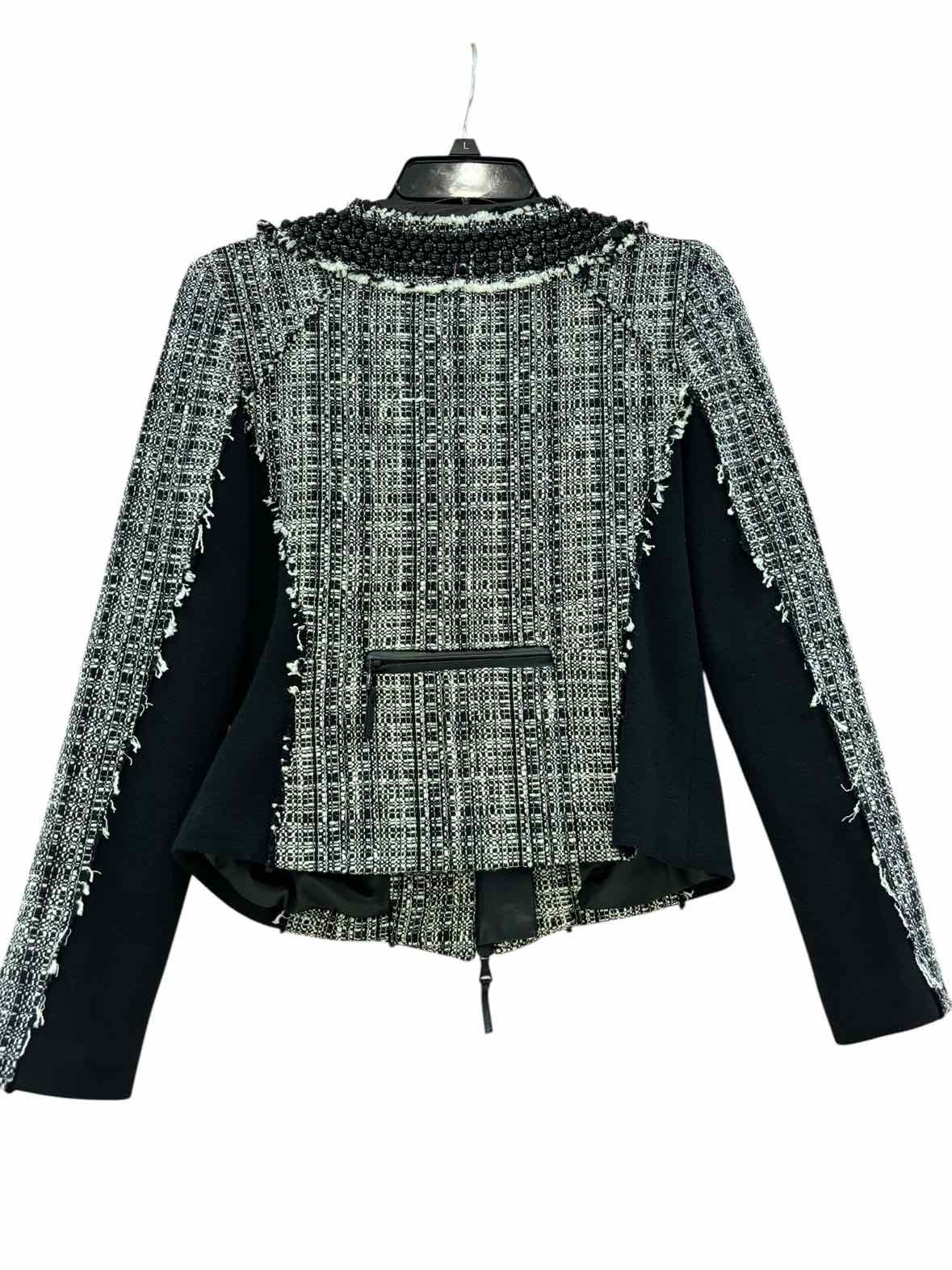 Milly Black/White Size 6 Jacket