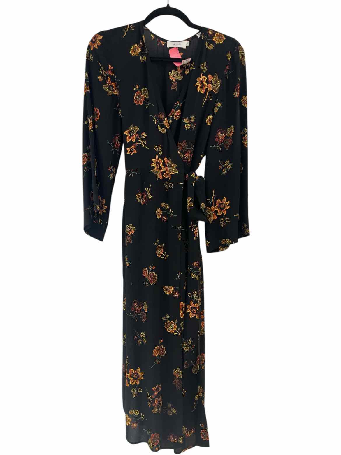ALC Atlast Classics Black and Orange Size 2 Dress