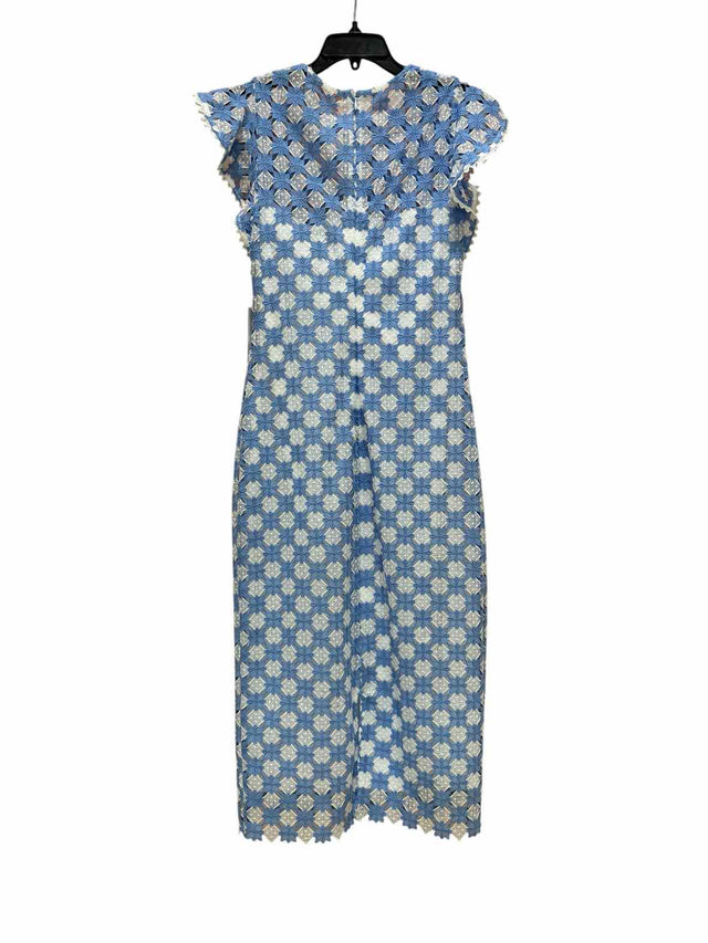 Shoshanna light blue and white Size 4 Dress