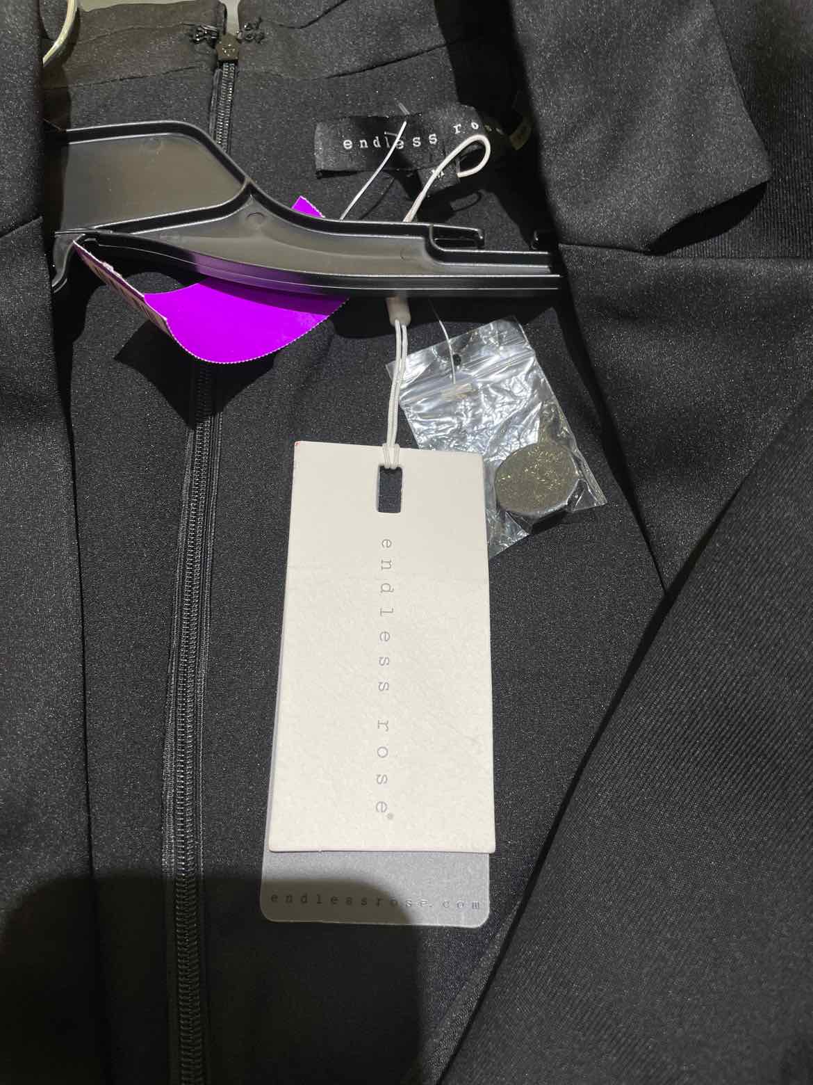 Endless Rose Black Size M Romper