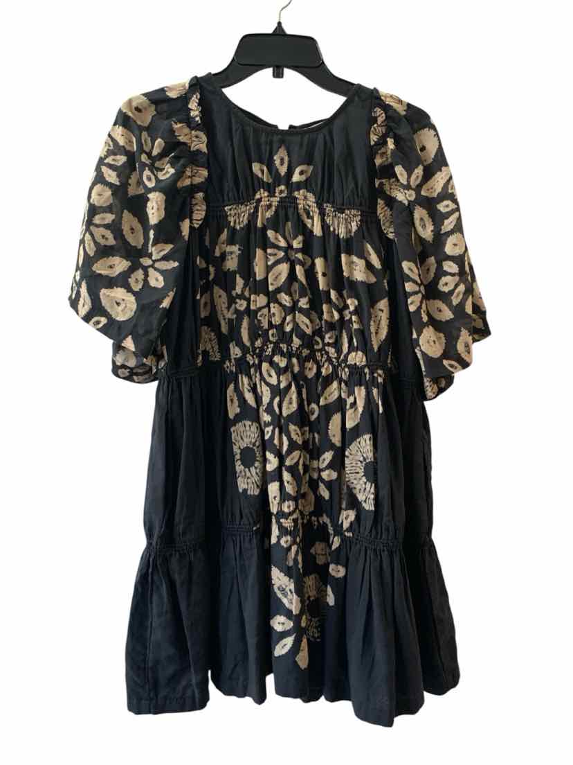 sea Black Multi Size S Dress