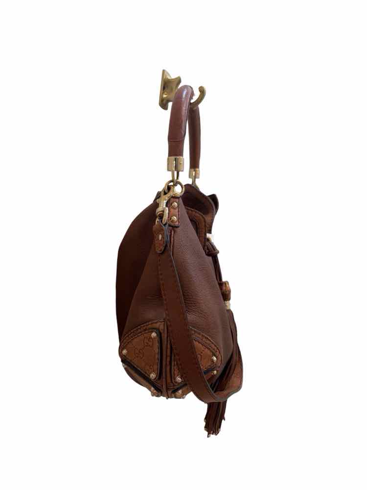 Gucci Large Babouska Brown Handbag