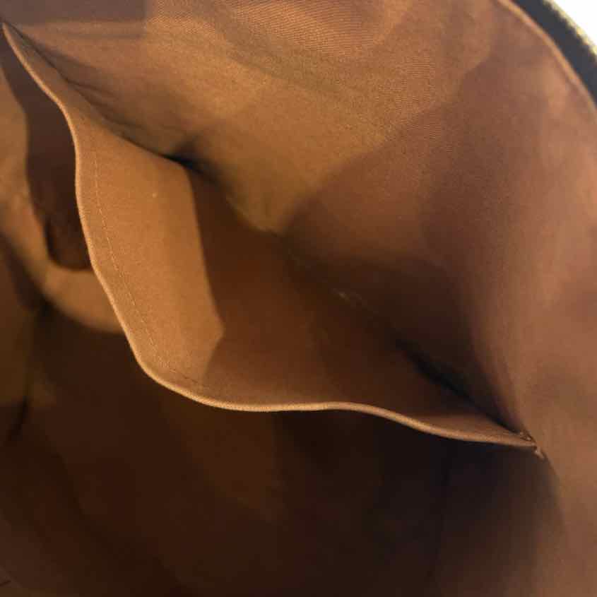 Louis Vuitton Brown and Tan Handbag