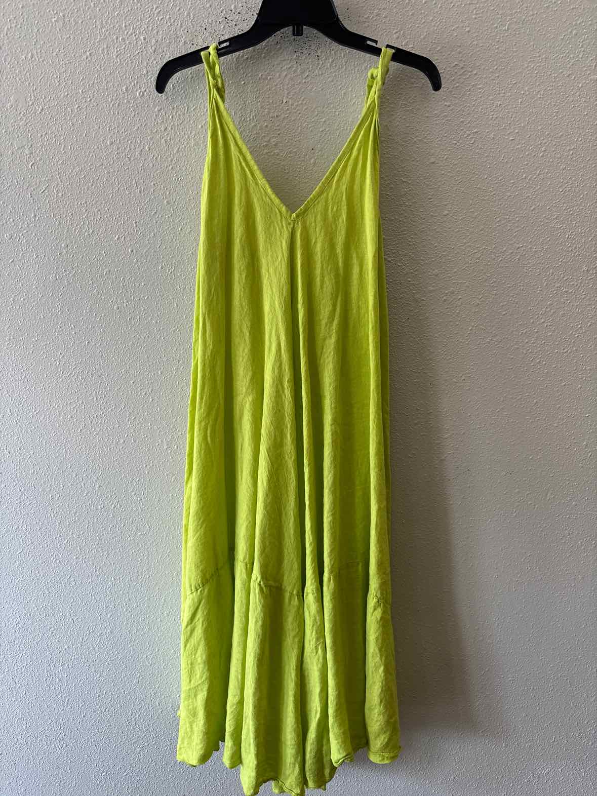Meo Meli Lime Green Size No Label Dress