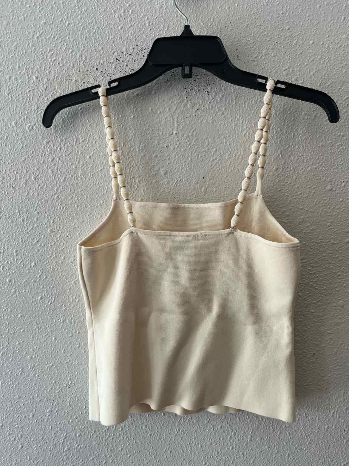 House of Harlow Cream Size S Shirt