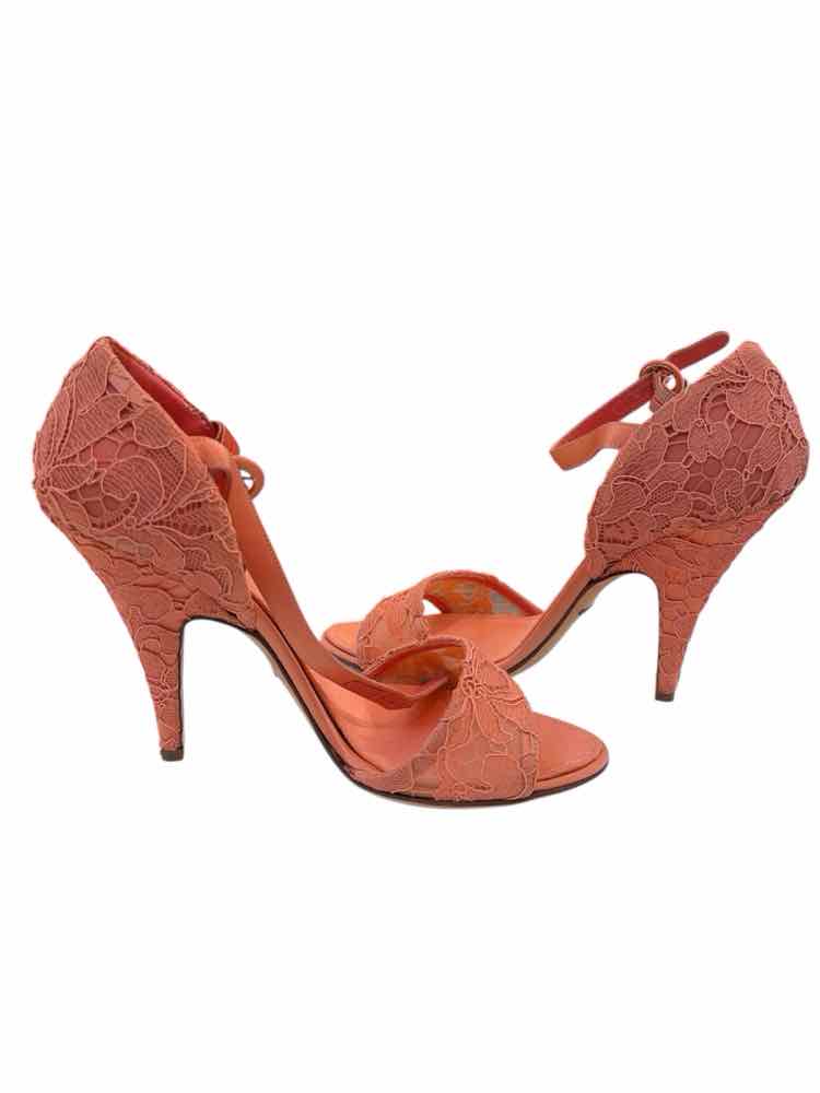 Dolce and Gabana Coral Size 8 Shoes