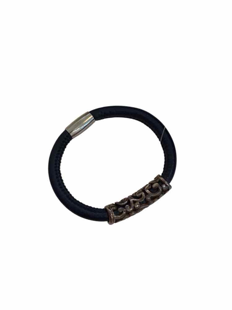Brighton Navy and Silver Bracelet