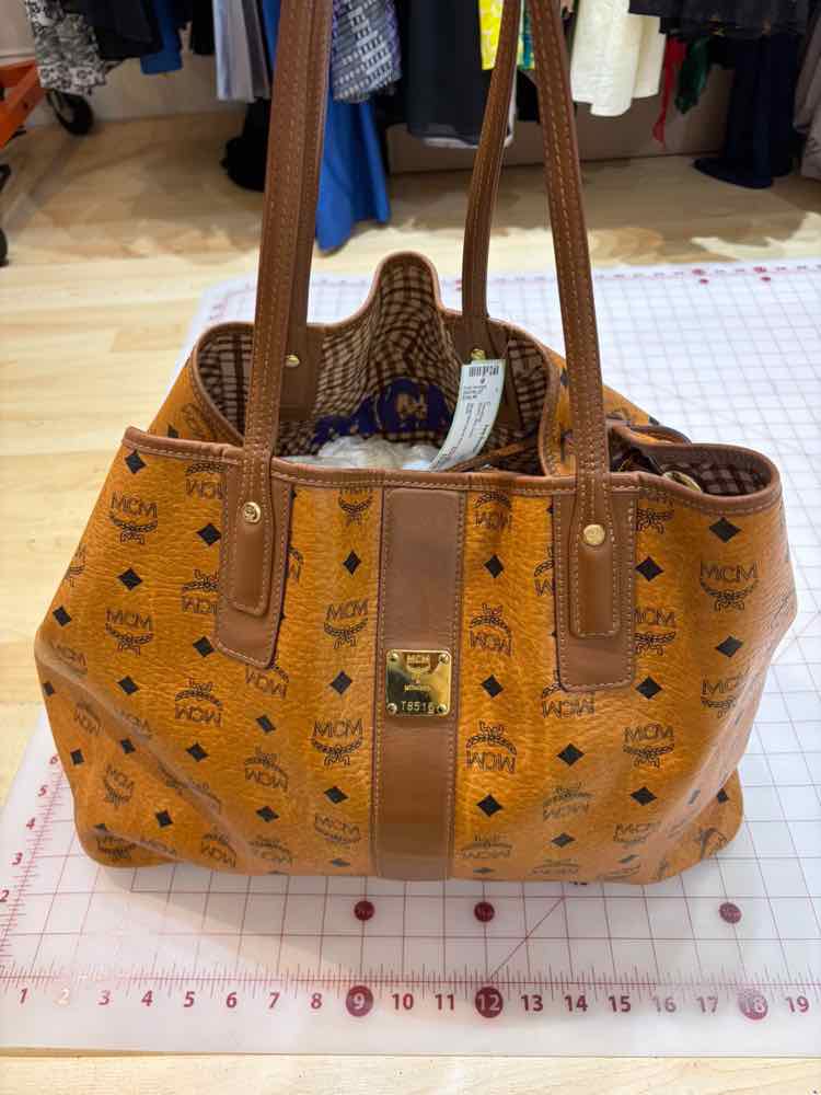 mcm Brown Handbag