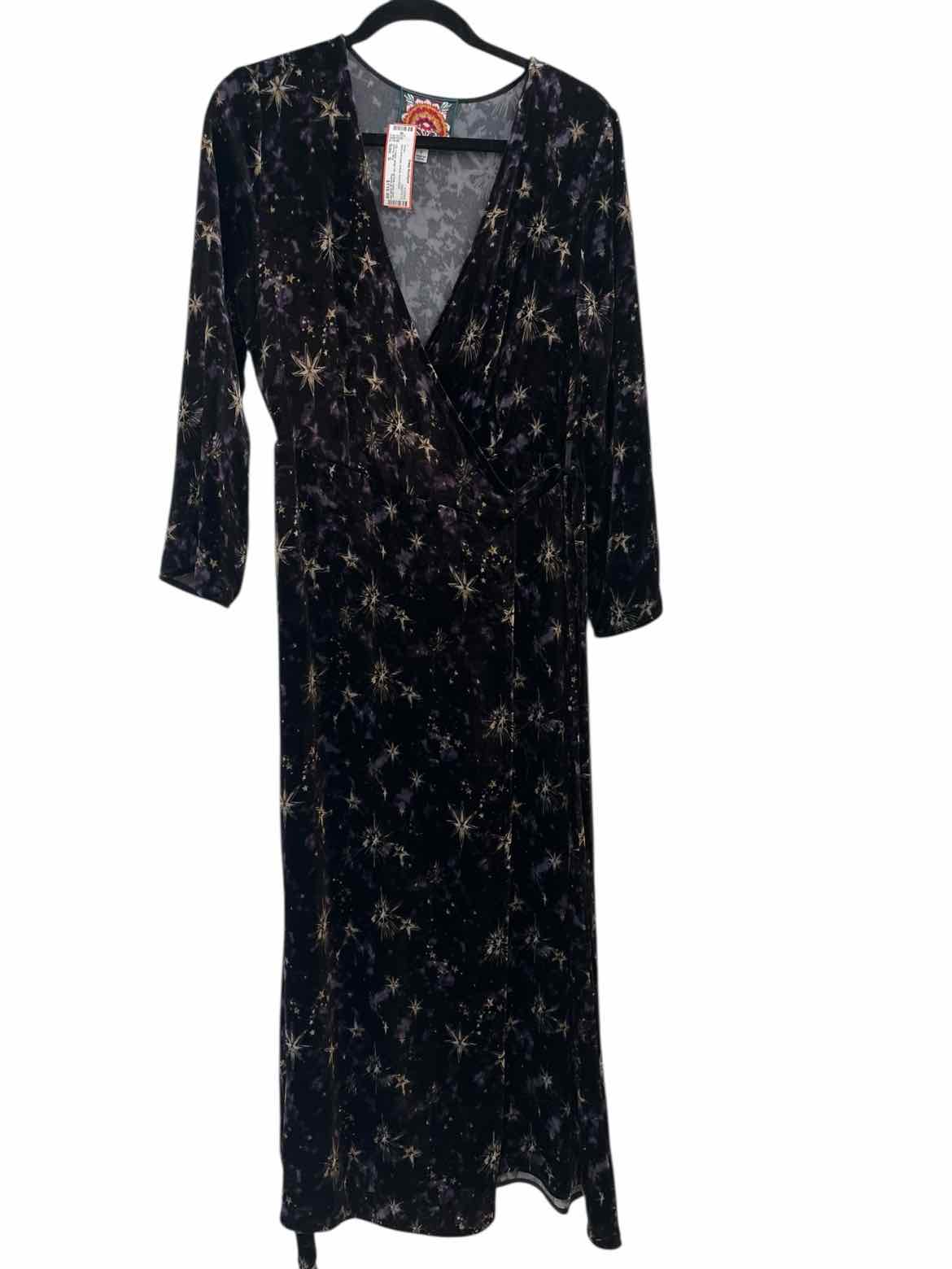 Johnny Was black and multi Size S Dress