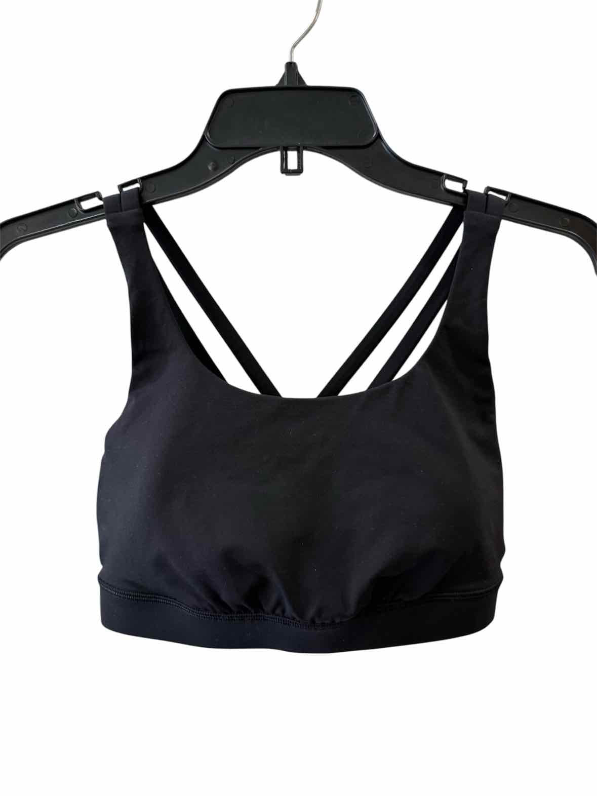Lululemon Black Size 6 Sports Bra