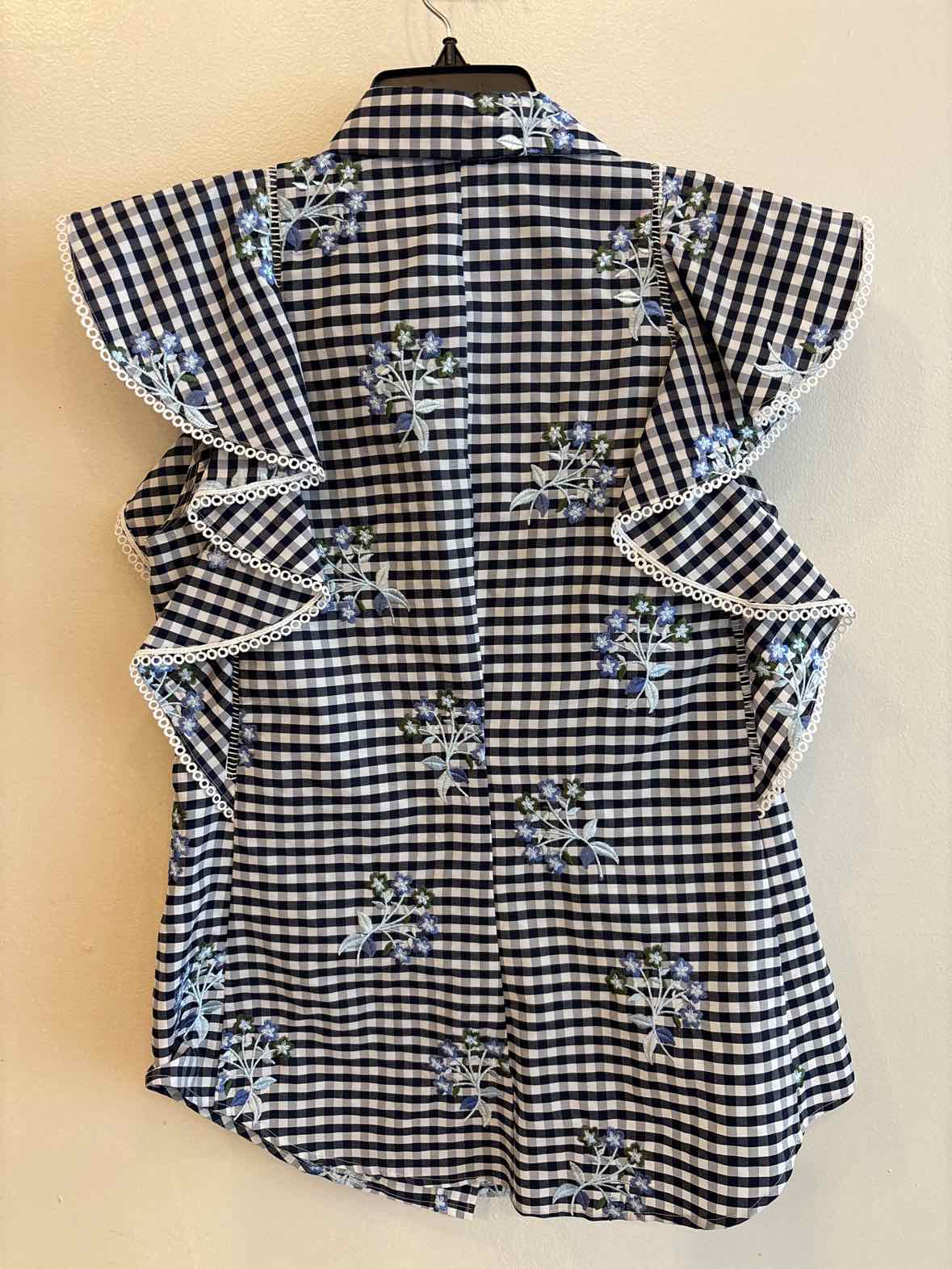 Pearl by Lela Rose Black and white multi Size S Shirt