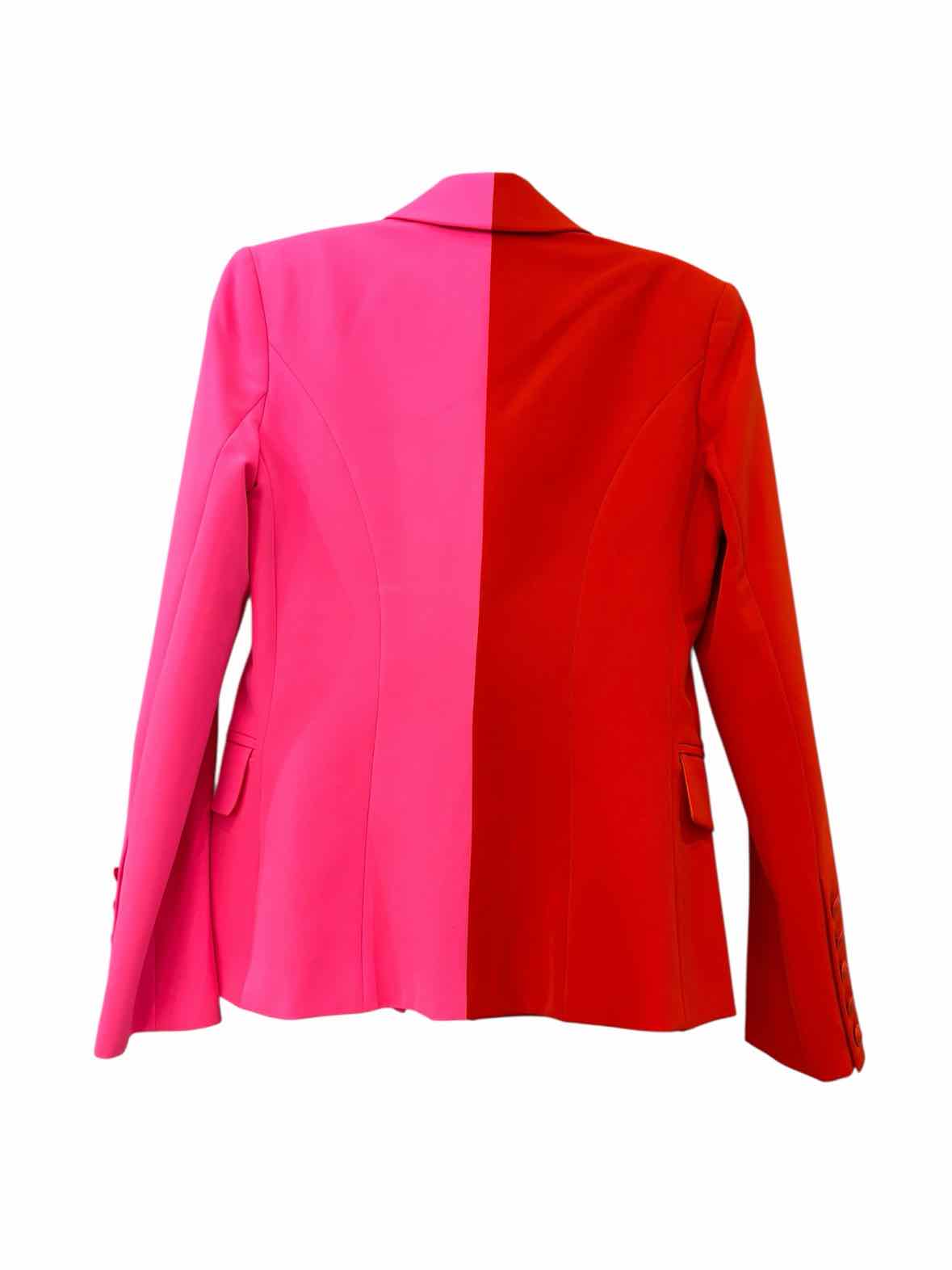 L'Agence Pink and Red Size 2 Blazer