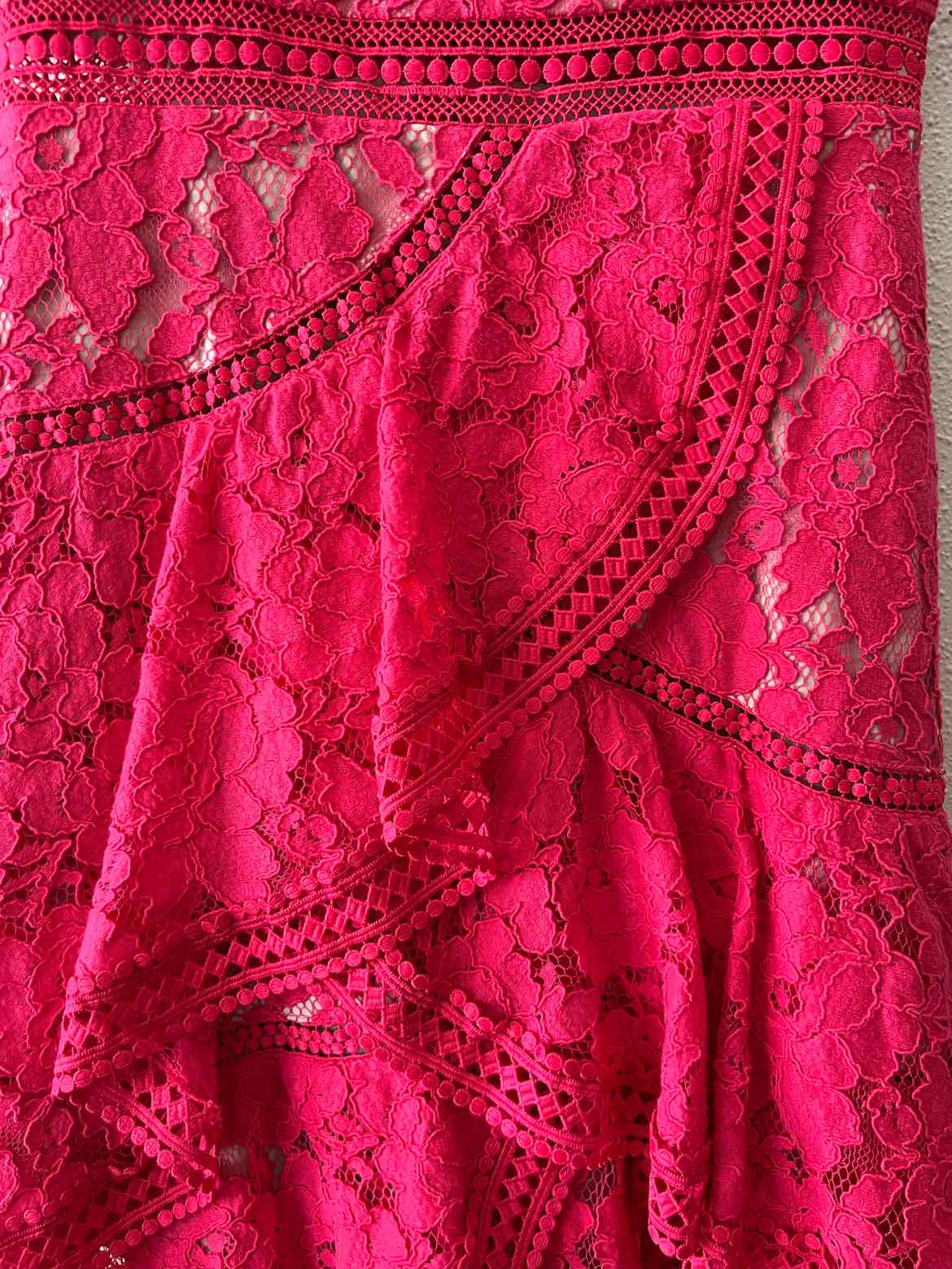 alice + olivia Hot Pink Size 8 Dress