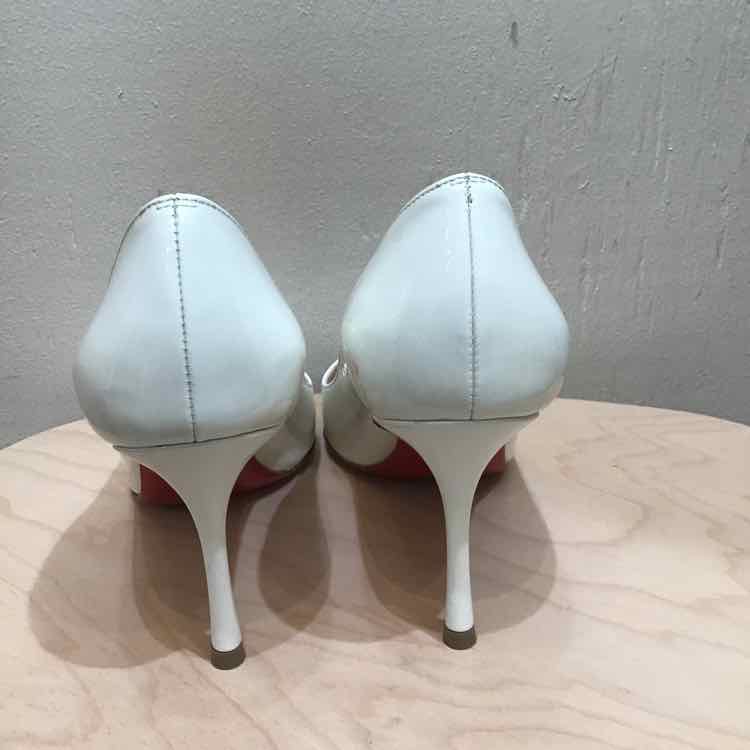 Christian Louboutin White Size 34.5 Shoes