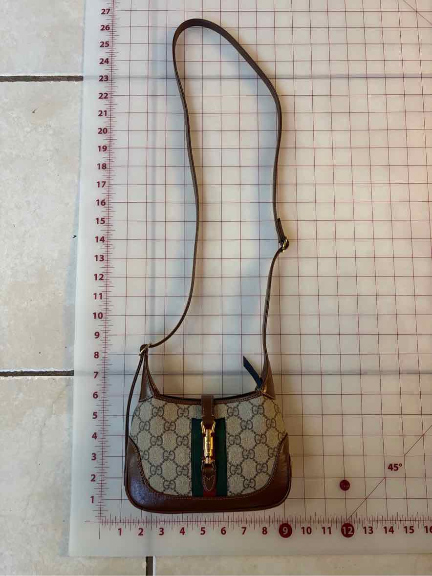 Gucci Brown and Tan Handbag