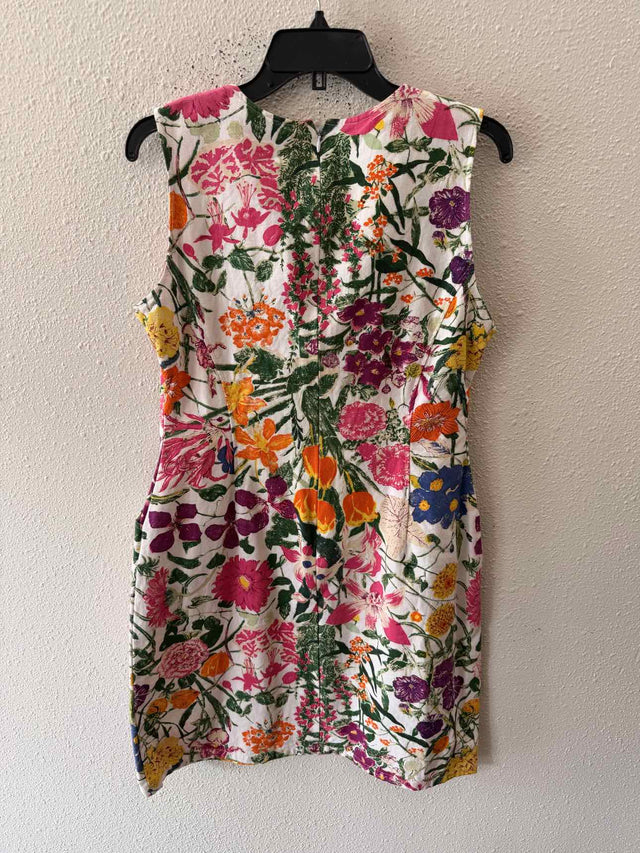 The j peterman company White Multi Size 14 Dress
