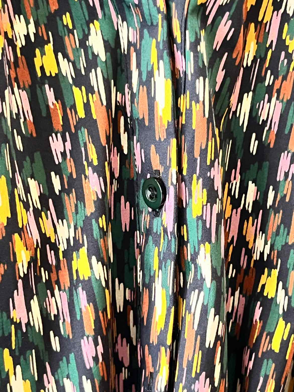 Shoshanna Black Multi Size 0 Dress