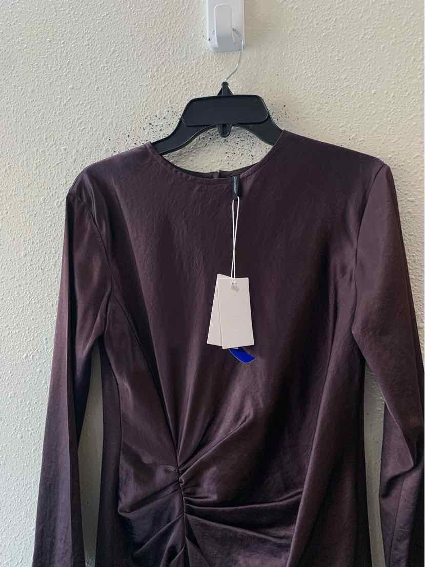 Helmut Lang Dark Purple Size 2 Dress