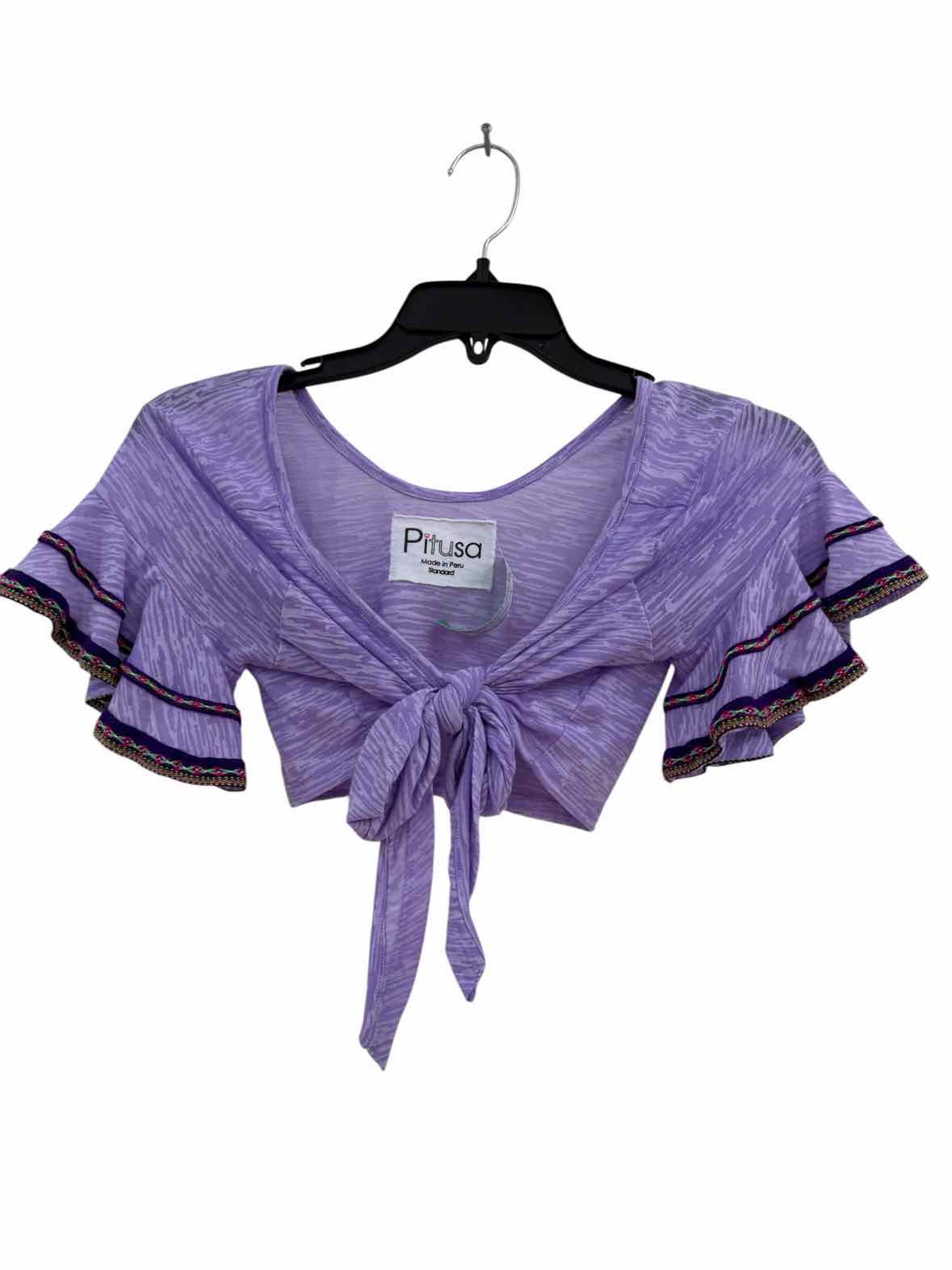 Pitusa Purple Size One Size 2 PC Dress