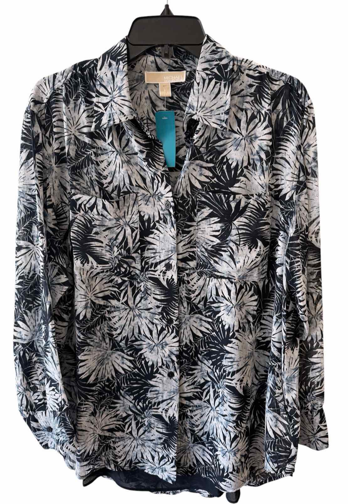Michael Michael Kors Navy and light blue Size M Shirt
